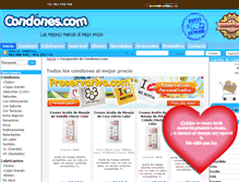 Tablet Screenshot of condones.com